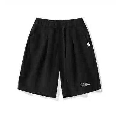 三体 危机系列 织唛抽绳五分美式复古学生多巴胺篮球裤宽松时尚百搭高街潮牌舒适潮流透气学生多巴胺户外休闲短裤 男女同款