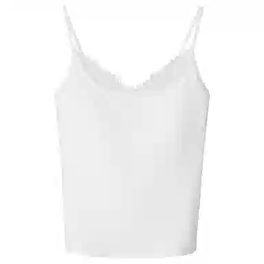 法儿家 蝶翼小个子辣妹内搭背心吊带 女款