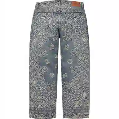 Supreme SS25 Bandana Jacquard Jean