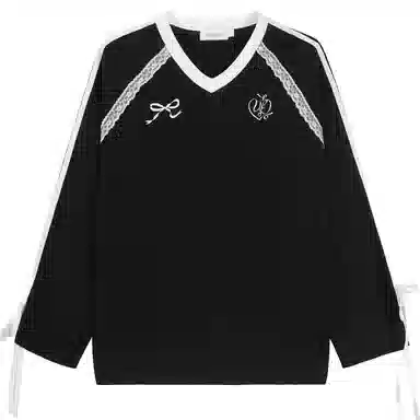 UNIFREE V-Neck Long Sleeve T-Shirt