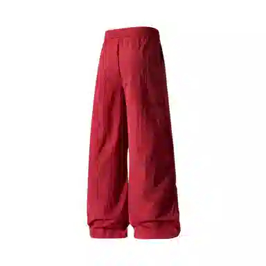 大卫贝肯 美式高街复古日常通勤宽松直筒时尚简约基础运动休闲裤 男女同款