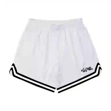 TIP-OFF Letter Pattern Elastic Casual Shorts