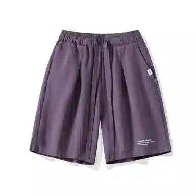 三体 危机系列 织唛抽绳五分美式复古学生多巴胺篮球裤宽松时尚百搭高街潮牌舒适潮流透气学生多巴胺户外休闲短裤 男女同款