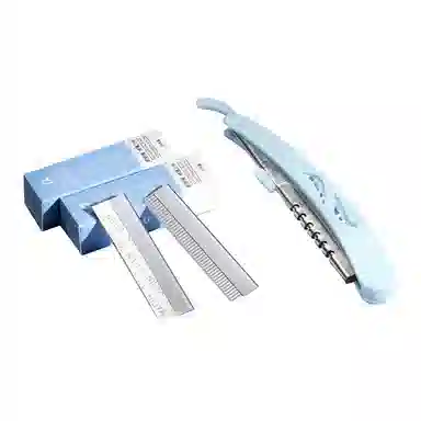 妮丽雅 防刮伤刮眉毛修眉刀片 美容院专用