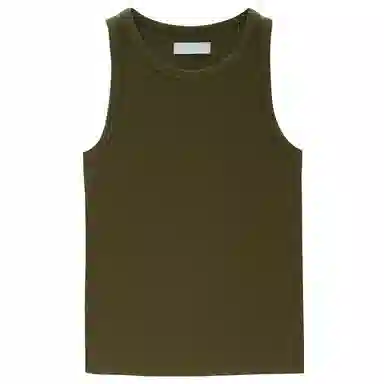 佐丹奴 纯色修身圆领舒适休闲无袖背心 女款