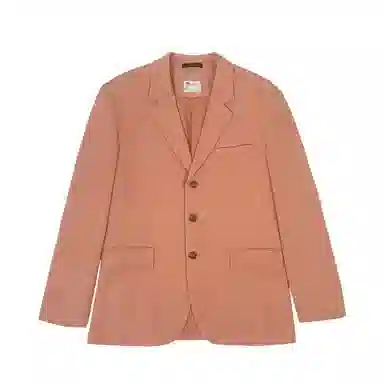 木村叔 中款纯色单排扣制服 男款