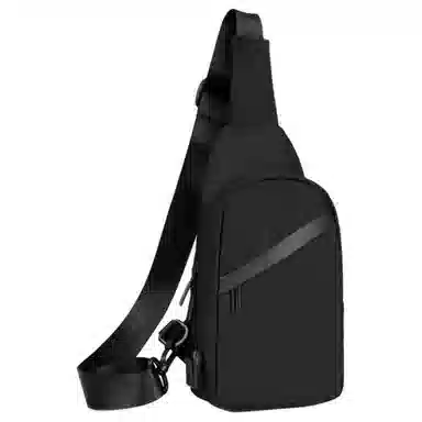 Laorentou Black Chest Bag