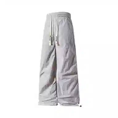 大卫贝肯 美式高街复古日常通勤宽松直筒时尚简约基础运动休闲裤 男女同款