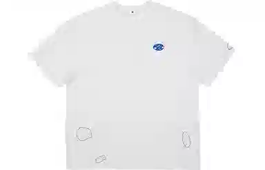 ADER ERROR Ivory Embroidered Logo T-Shirt