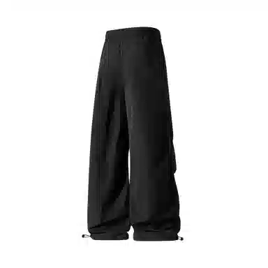 大卫贝肯 美式高街复古日常通勤宽松直筒时尚简约基础运动休闲裤 男女同款