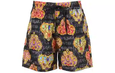 Versace Jeans Couture SS24 Black Shorts