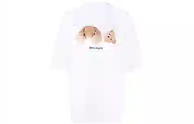 Palm Angels Teddy Bear T-Shirt White