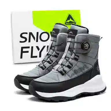 SNOW FLYING