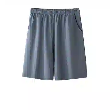 对你的私语 纯色休闲抗皱可外穿睡裤 男款