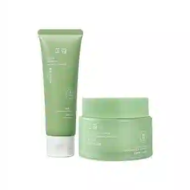 芷豆 泥膜茶树深层清洁毛孔粗大补水涂抹式面膜改善黑头收毛孔