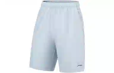 LiNing Fitness Series Logo Print Quick-Dry Shorts
