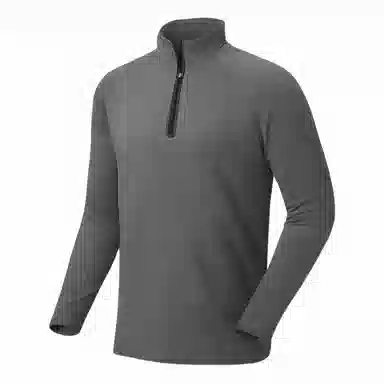 浪莎 速干户外保暖休闲运动长袖立领时尚健身衣 男款