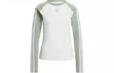 adidas originals Slim Fit Long Sleeve Logo T