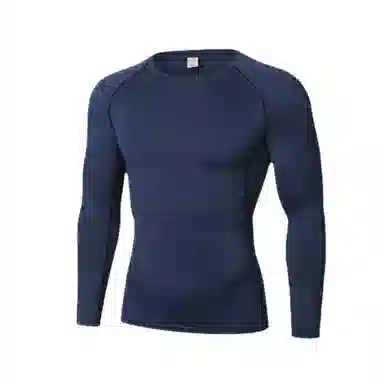 浪莎 精英长袖运动紧户外篮球健身衣 男款