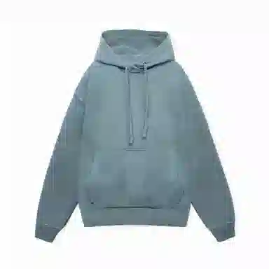 浪莎 连帽美式宽松纯色运动健身衣 男款