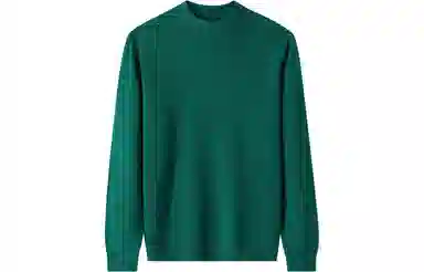 恒源祥 纯色半高领针织套头毛衣 女款