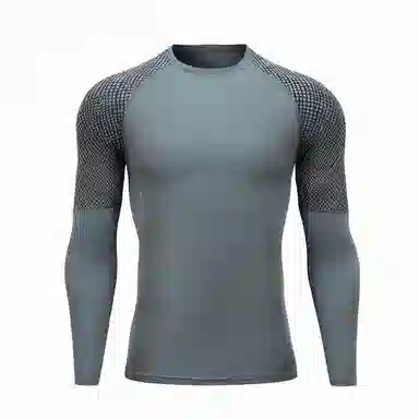 浪莎 跑步装备速干保暖篮球晨跑训练健身衣 男款