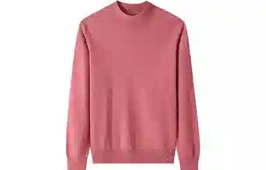 恒源祥 纯色半高领针织套头毛衣 女款