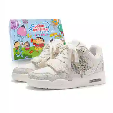 Crayon Shinchan Retro Basketball Shoes Blue