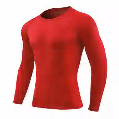 浪莎 高弹运动服速干跑步直筒长袖健身衣 男款