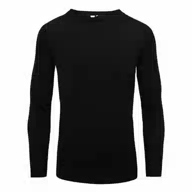 浪莎 纯色长袖运动健身衣 男款