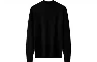 恒源祥 纯色休闲半高领针织套头毛衣 女款