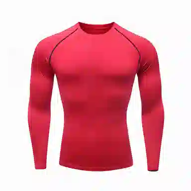 浪莎 运动长袖排汗速干健身衣 男款