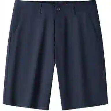 梦特娇 中腰透气排汗纯色简约五分百搭微弹舒适休闲短裤 男款