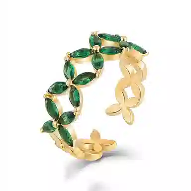 Libby Romantic Zirconia Ring S925 Silver