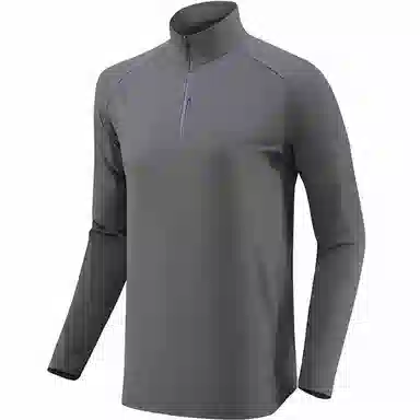 浪莎 半拉链速干透气运动户外跑步健身衣 男款