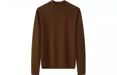 恒源祥 纯色休闲半高领针织套头毛衣 女款