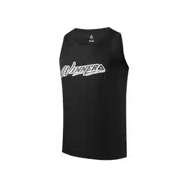 匹克 音爆系列 美式透气休闲健身跑步训练无袖篮球背心夏季新款宽松实战训练篮球服 男款 黑色