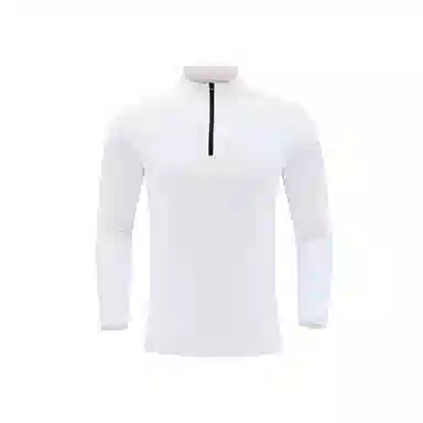 浪莎 高领半拉链训练服速干长袖健身衣 男款