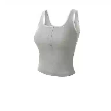 内在密码 方领带胸垫可外穿辣妹打底修身显瘦内搭背心 女款