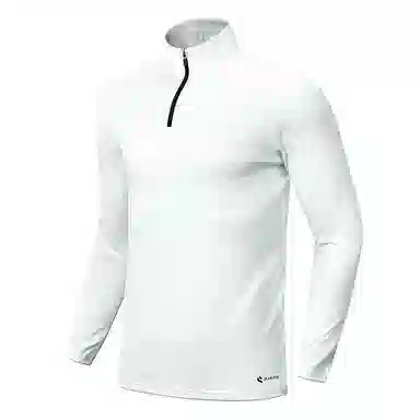 步锐特 户外跑步训练速干透气休闲立领半拉链运动长袖健身衣 男款