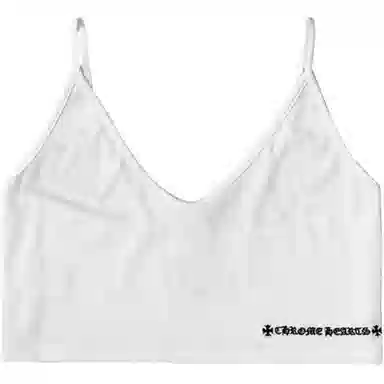 Chrome Hearts Embroidered Tank Top White