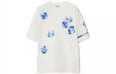 Burberry Rose Cotton T-shirt T