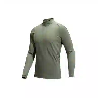 浪莎 户外轻薄速干运动弹力抗皱跑步长袖健身衣 男款