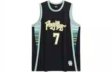 特步 宽松撞色上衣实战短袖篮球背心 男款