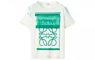 LOEWE FW22 Logo T-Shirt White