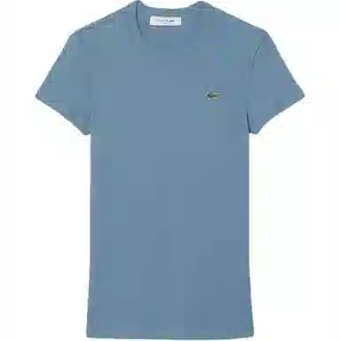 Lacoste Embroidered Crew Neck T-Shirt White