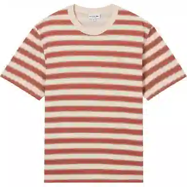 Lacoste Striped Logo Tee