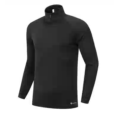 步锐特 户外跑步训练速干透气休闲立领半拉链运动长袖健身衣 男款