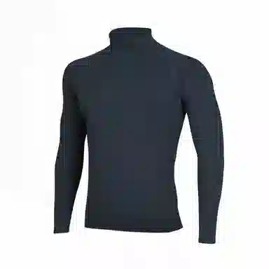 浪莎 立领运动速干服球类跑步长袖健身衣 男款