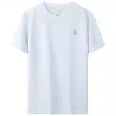 匹克 纯色吸汗速干跑步运动短袖健身衣 男女同款